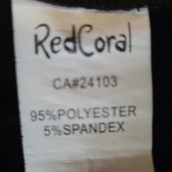 Red Carol Long Sleeve Top - Picture 6 of 6